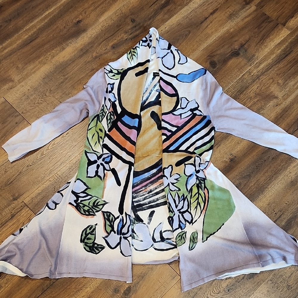 Artistic Open Front Cardigan